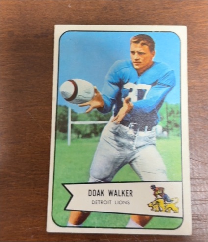 1954 Bowman #41 Doak Walker — front