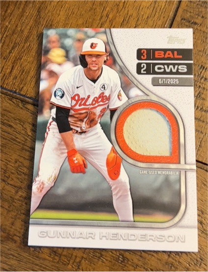 2026 Topps Series 1 #46 Gunnar Henderson — front