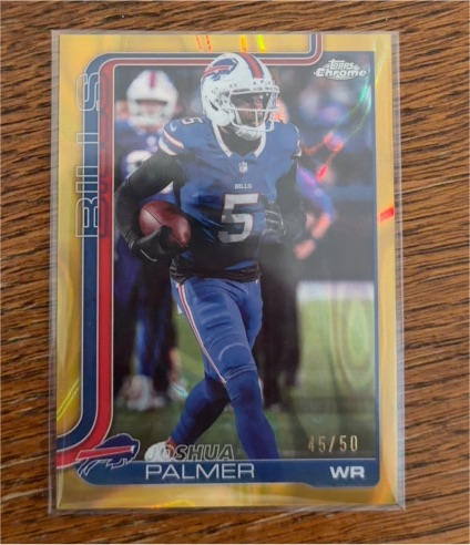2025 Topps Chrome #31 Joshua Palmer — front