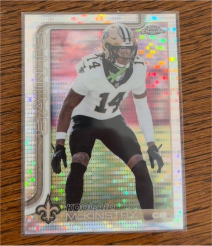 2025 Topps Chrome #224 Kool-Aid McKinstry — front