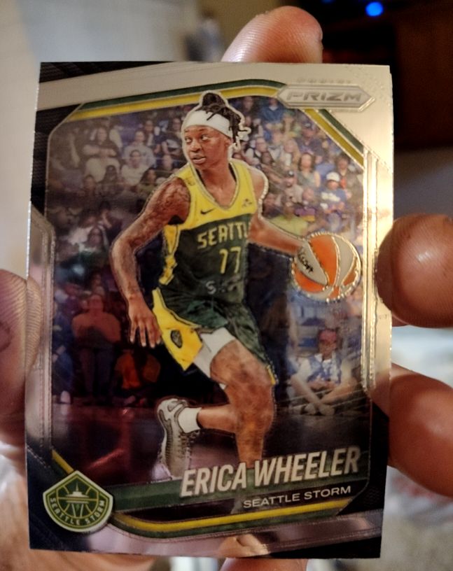 2025 Panini Prizm WNBA #125 Erica Wheeler — front