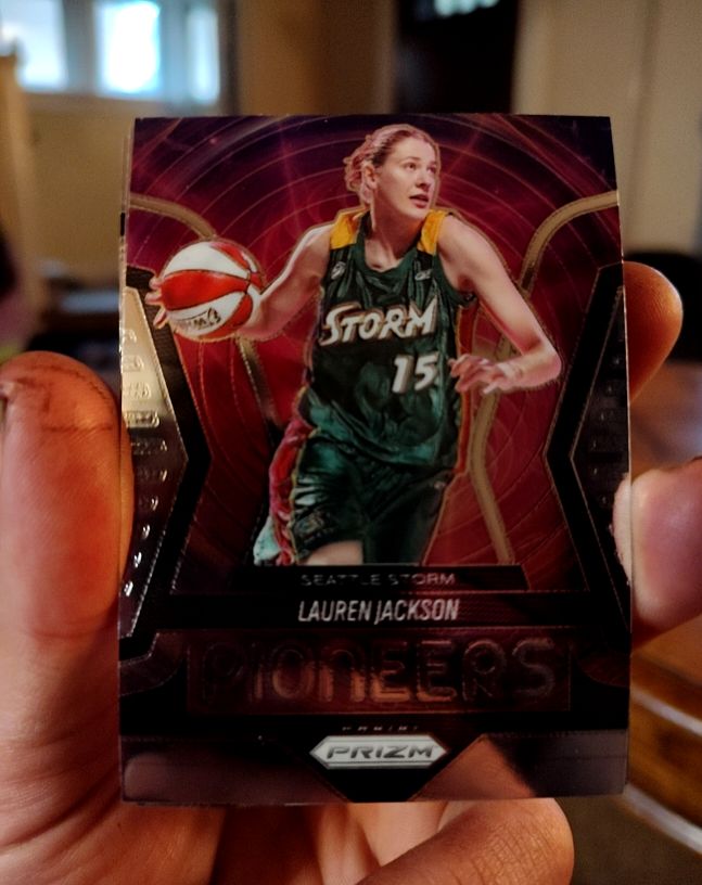 2025 Panini Prizm WNBA Pioneers #4 Lauren Jackson — front