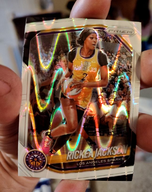 2025 Panini Prizm WNBA #118 Rickea Jackson — front