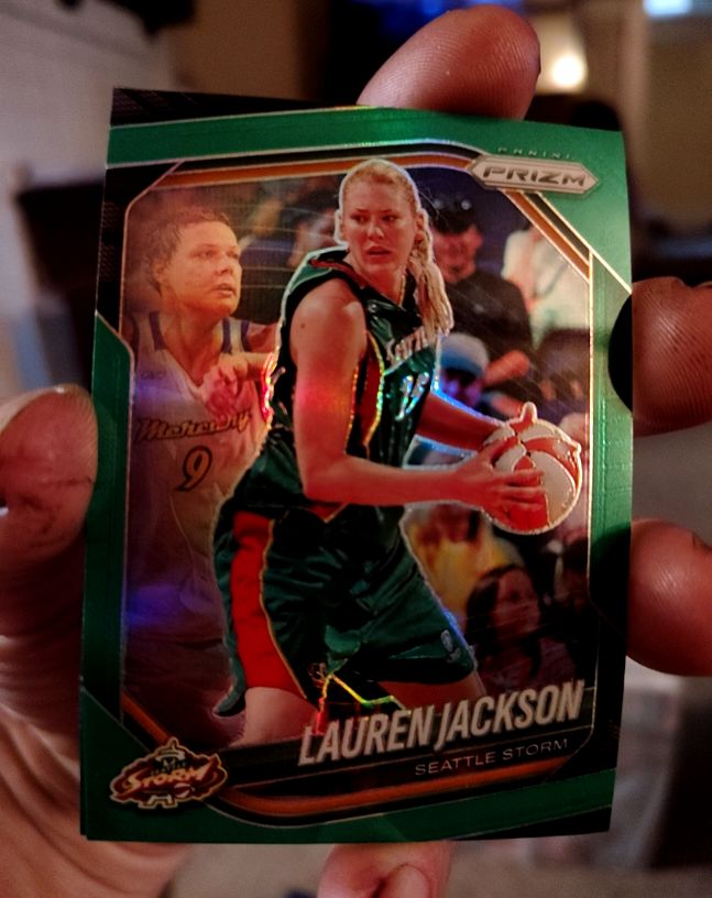 2025 Panini Prizm WNBA #91 Lauren Jackson — front