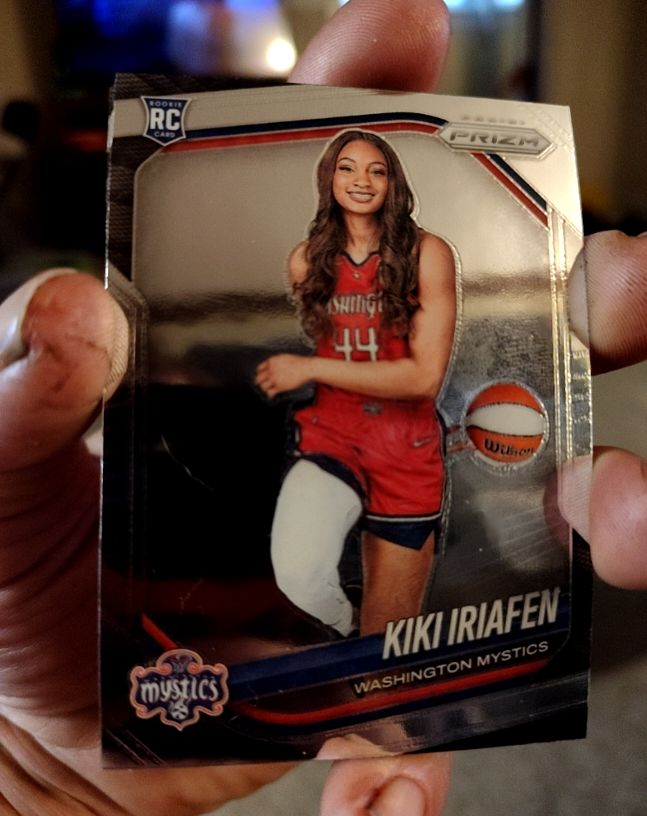 2025 Panini Prizm #149 Kiki Iriafen — front