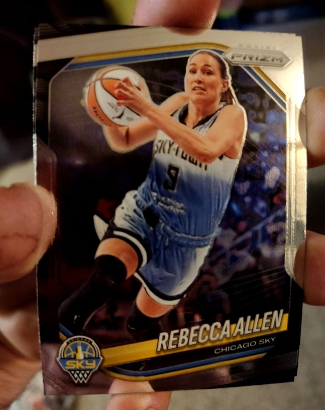 2025 Panini Prizm WNBA #67 Rebecca Allen — front
