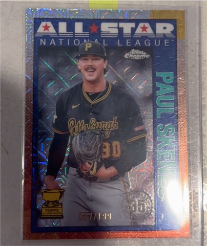 2025 Topps Series 2 #90ASC-17 Paul Skenes — front