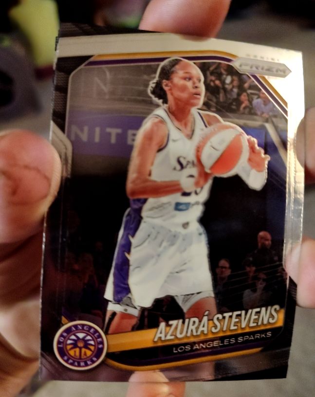 2025 Panini Prizm WNBA #64 Azura Stevens — front