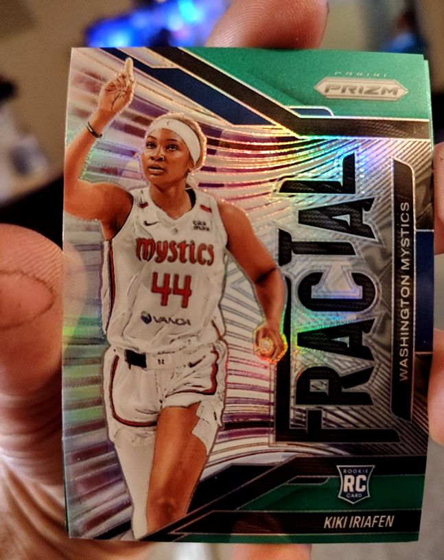 2025 Panini Prizm WNBA #12 Kiki Iriafen — front