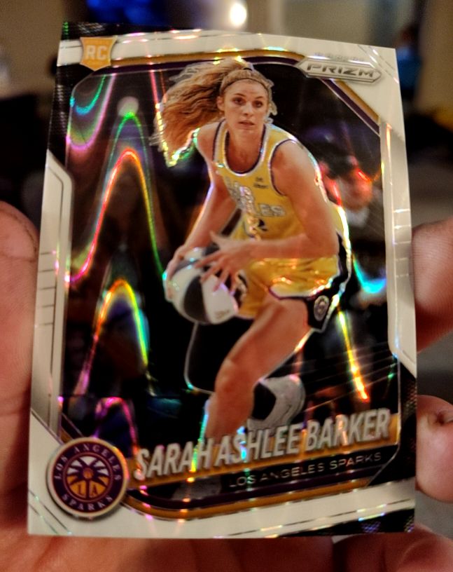 2025 Panini Prizm WNBA #31 Sarah Ashlee Barker — front