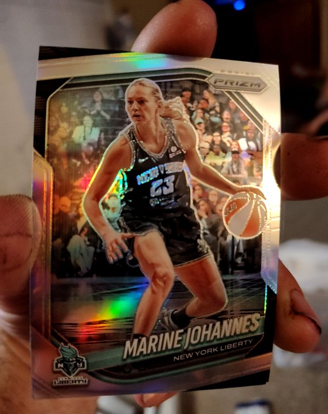 2025 Panini Prizm WNBA #90 Marine Johannes — front