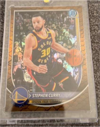 2025-26 Topps Bowman Chrome #BCV-115 Stephen Curry — front