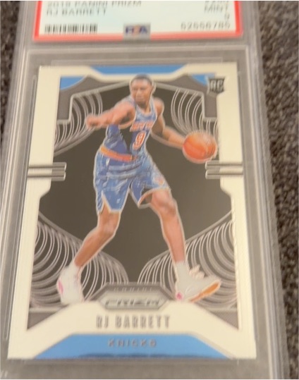 2019-20 Panini Prizm #250 RJ Barrett Rookie Card — front
