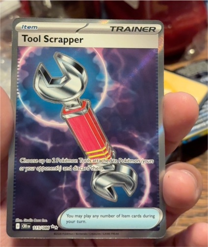 2022 Pokémon Chaos Rising #115 Tool Scrapper — front