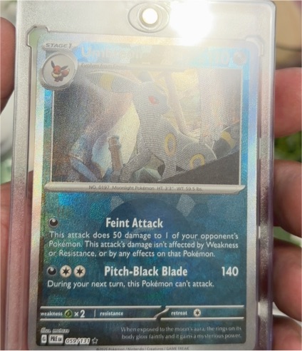 2022 Pokémon TCG Scarlet & Violet Prismatic Evolutions #059 Umbreon — front