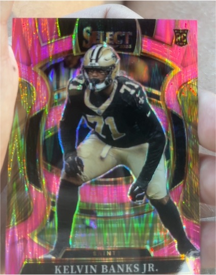2025 Panini Select #42 Kelvin Banks Jr. — front