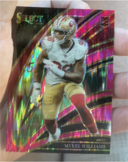 2025 Panini Select #217 Mykel Williams — front