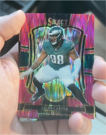 2025 Panini Select Premier Level #191 Jalen Carter — front