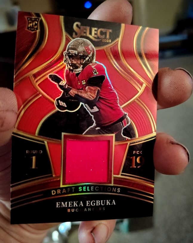 2025 Panini Select Draft Selections #DSM-EEA Emeka Egbuka — front