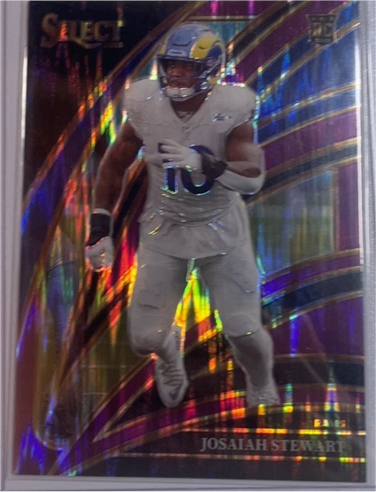 2025 Panini Select #220 Josaiah Stewart — front