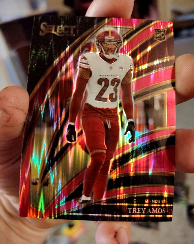 2025 Panini Select #287 Trey Amos — front