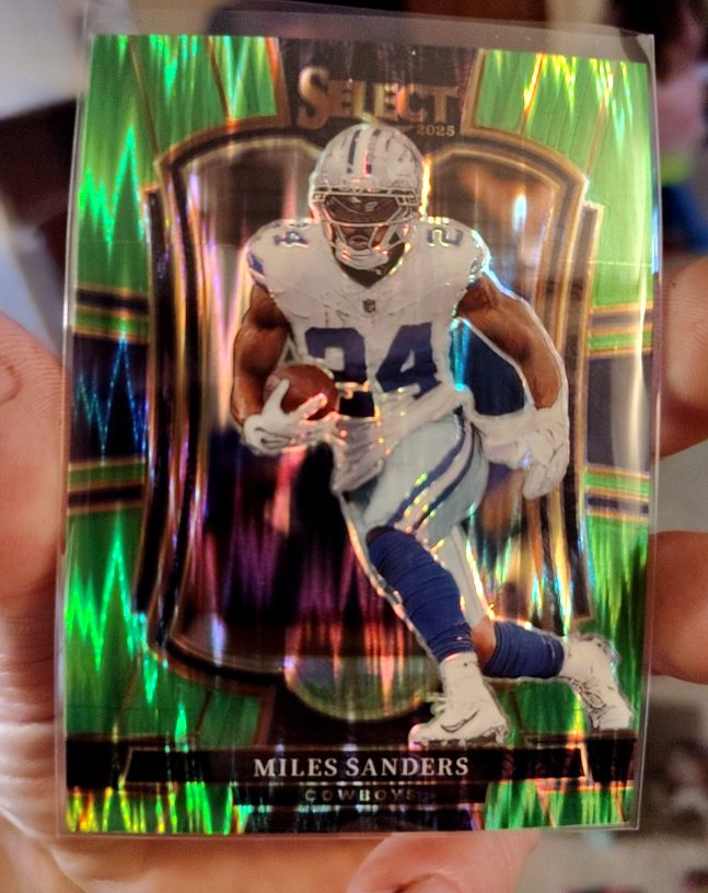 2025 Panini Select #198 Miles Sanders — front
