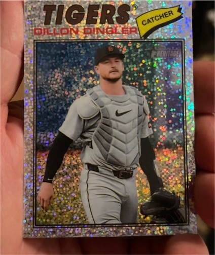 2026 Topps Heritage #73 Dillon Dingler — front