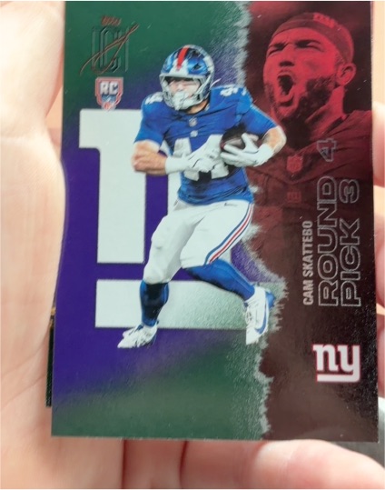 2025 Topps Signature Class #119 Cam Skattebo — front