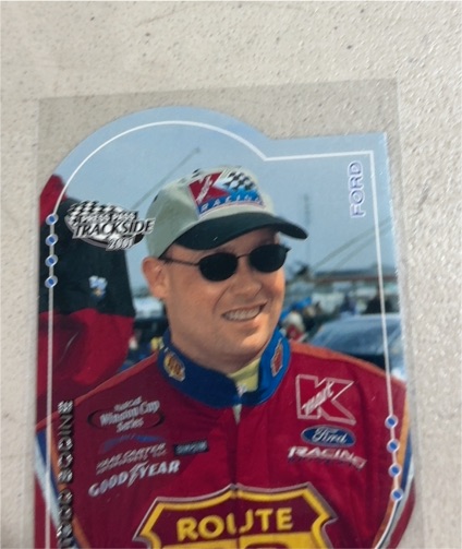 2001 Press Pass Trackside Die Cuts #16 Todd Bodine — front