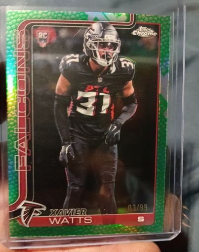 2025 Topps Chrome #393 Xavier Watts — front
