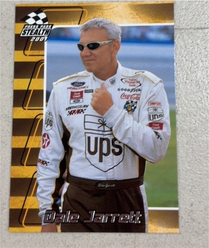 2001 Press Pass Stealth #P40 Dale Jarrett — front