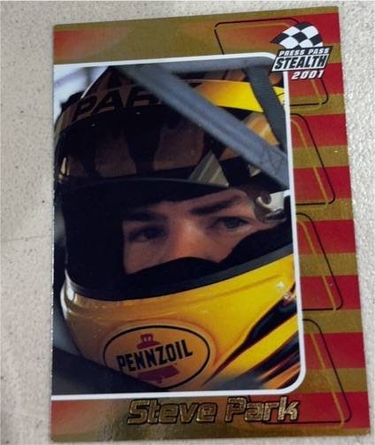 2001 Press Pass Stealth #3 Steve Park — front