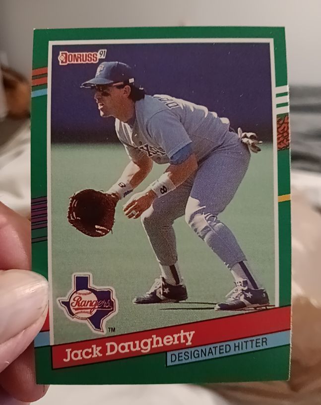 1991 Donruss #576 Jack Daugherty — front