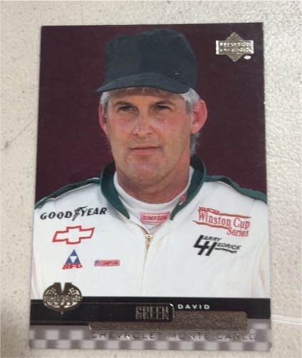 2000 Upper Deck Victory Circle #47 David Green — front