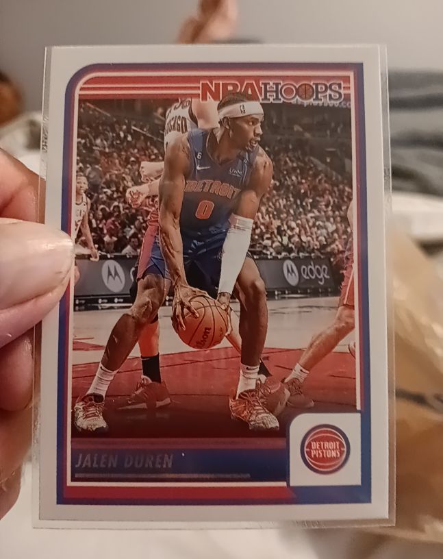 2023-24 Panini NBA Hoops #92 Jalen Duren — front