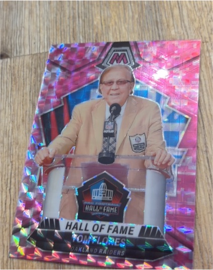 2024 Panini Mosaic #297 Tom Flores Hall of Fame — front