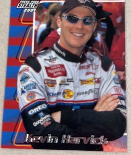 2001 Press Pass Stealth #34 Kevin Harvick — front