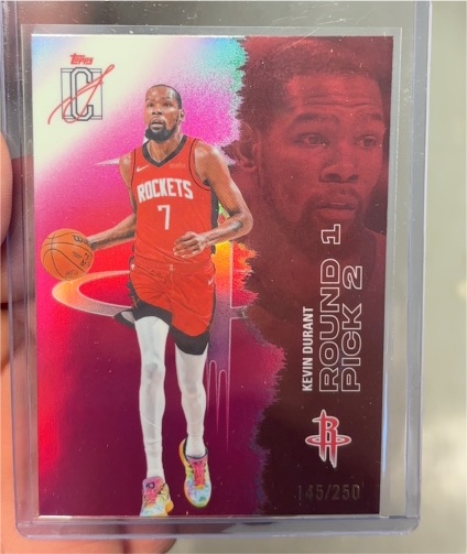 2025-26 Topps Signature Class #57 Kevin Durant — front