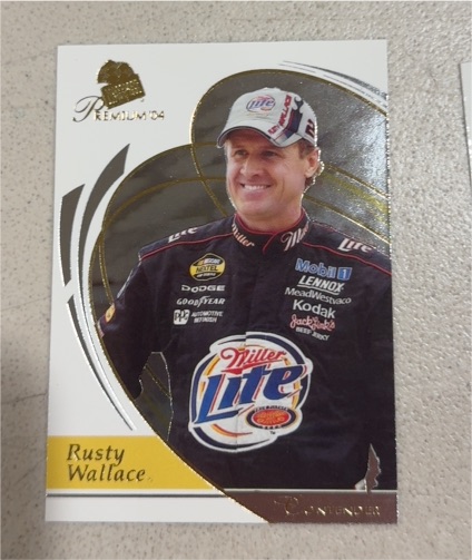 2004 Press Pass Premium #20 Rusty Wallace — front