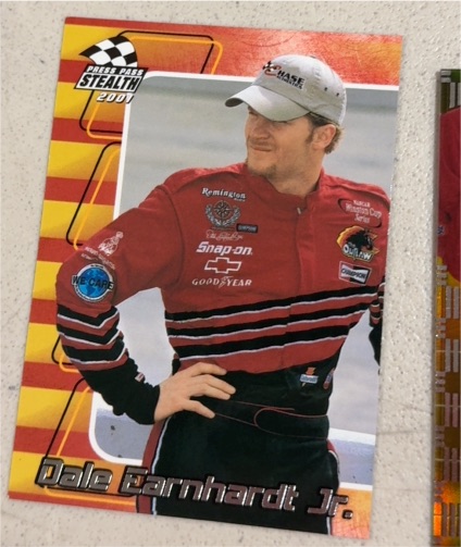 2001 Press Pass Stealth #G13 Dale Earnhardt Jr. — front