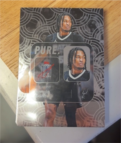 2025-26 Topps Signature Class PURE #PU-9 Stephon Castle — front
