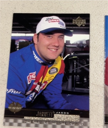 2000 Upper Deck Victory Circle #5 Jason Jarrett — front