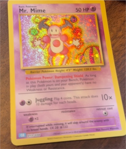2023 Pokémon Classic Collection #013 Mr. Mime — front