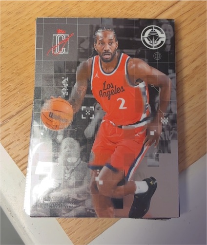 2025 Topps Signature Class After Image #AF-16 Kawhi Leonard — front