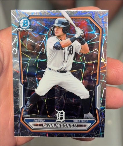 2026 Bowman Chrome #BCP-145 Kevin McGonigle — front