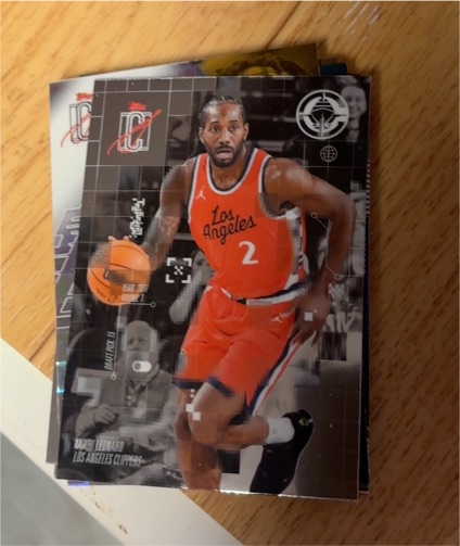 2026 Topps Signature Class After Image #AF-16 Kawhi Leonard — front