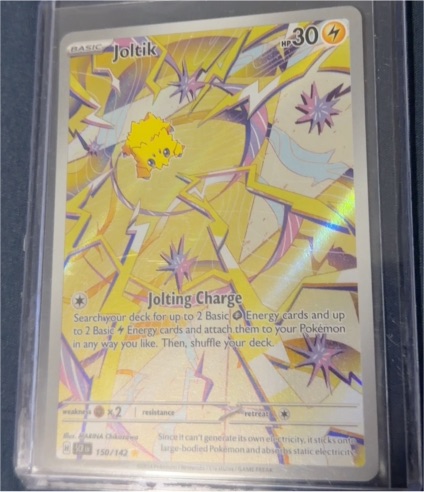 2023 Pokémon SV07: Stellar Crown #150/142 Joltik — front