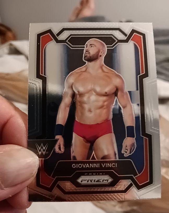 2024 Panini Prizm WWE #144 Giovanni Vinci — front