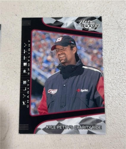 2001 Press Pass Trackside #82 Kyle Petty — front