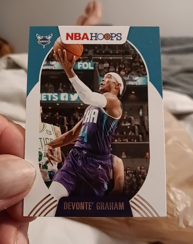 2020-21 Panini NBA Hoops #190 Devonte' Graham — front